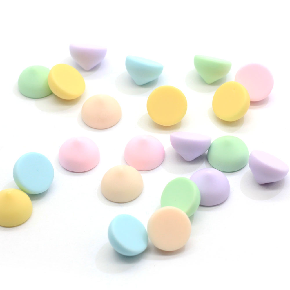 สีสันช็อคโกแลตลูกกวาด Flatback - Craft Embellishment บทวิจารณ์และราคา