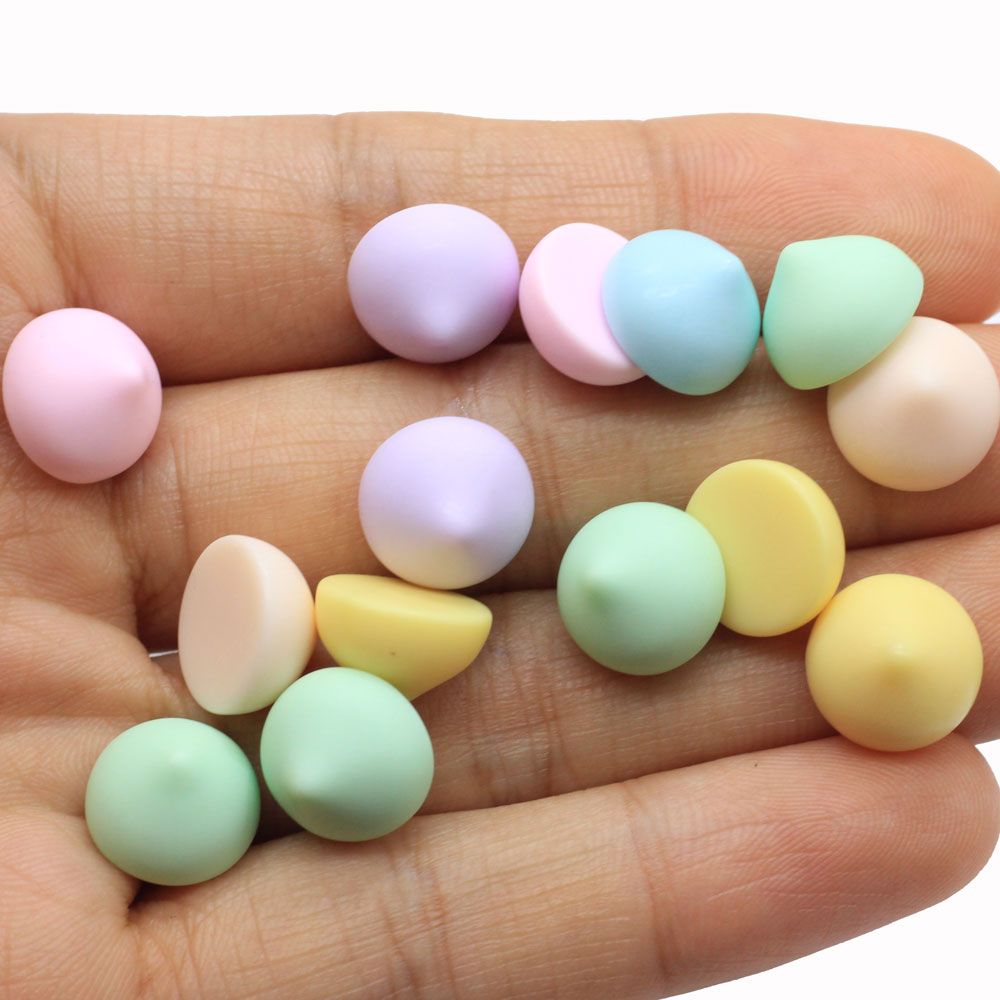 สีสันช็อคโกแลตลูกกวาด Flatback - Craft Embellishment บทวิจารณ์และราคา