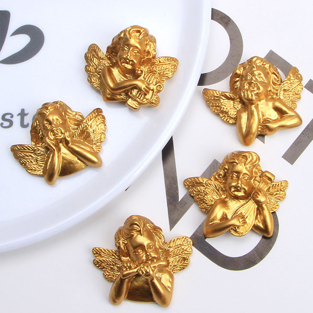 อุปกรณ์ตกแต่งเรซิ่นรูปนางฟ้า 1 - Craft Embellishment บทวิจารณ์และราคา