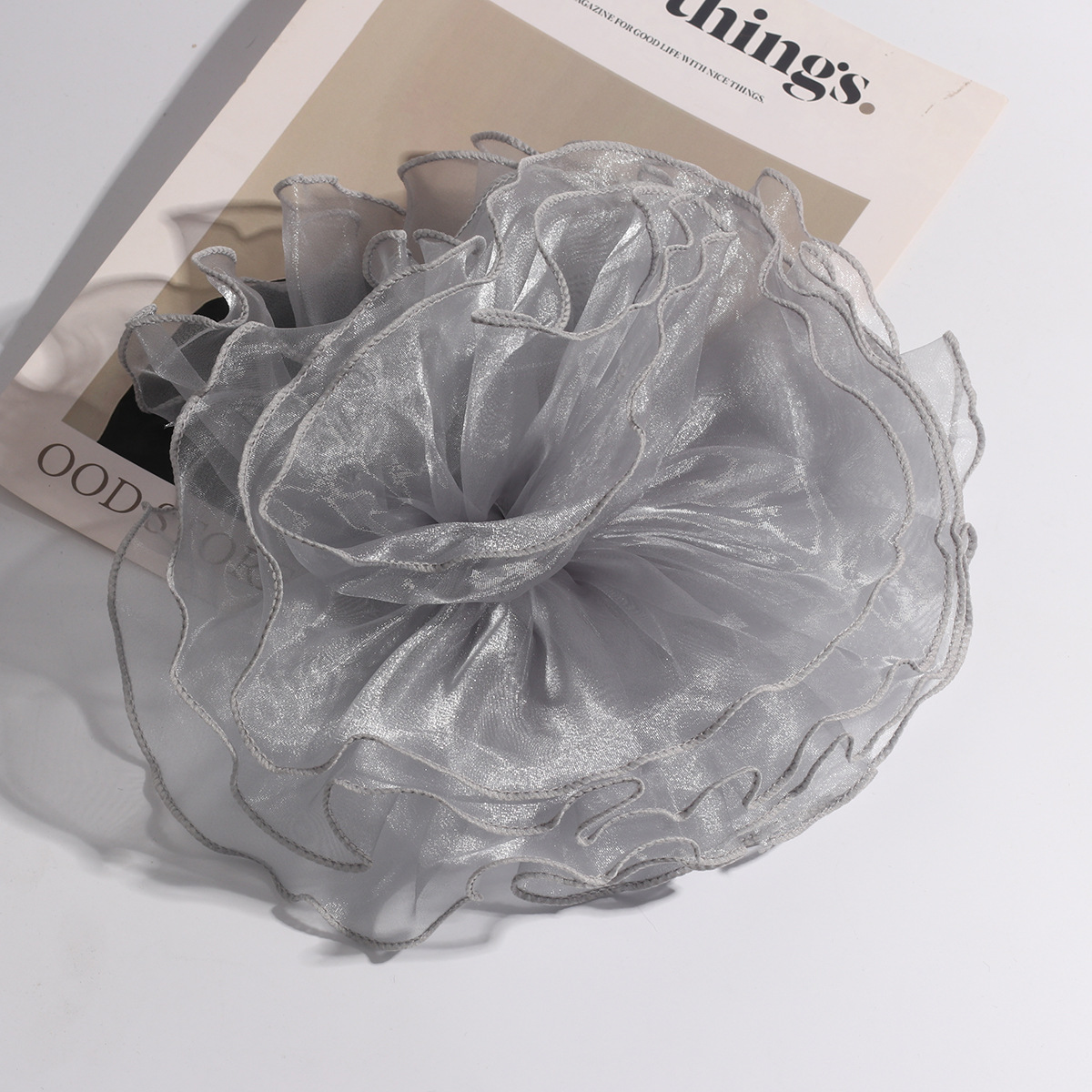 เข็มกลัดดอกไม้ผ้าขนาดใหญ่แบบ 3 - Applique Patch Flower บทวิจารณ์และราคา