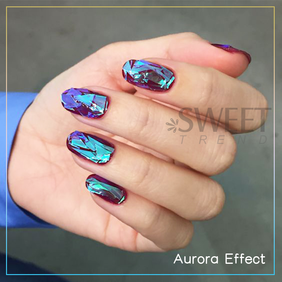 8/10 ชิ้น ฟิล์มโฮโลกราฟิกออโรร - Glitter Vinyl Roll บทวิจารณ์และราคา