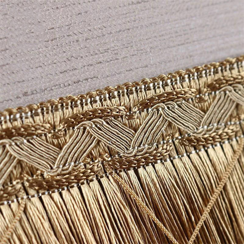 2/4/6 เมตรผ้าม่านพู่ลูกปัด Fri - Beaded Trim Fringe บทวิจารณ์และราคา